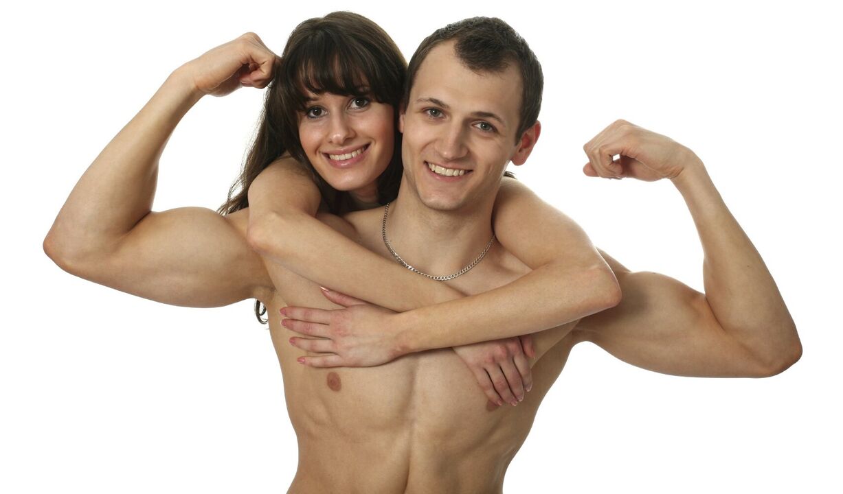 жена с мъж с уголемяване на пениса